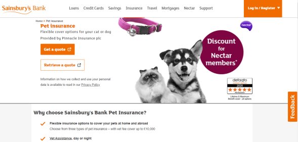 sainsburysbank.co.uk/pet-insurance