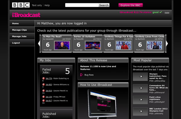 BBC iBroadcast 1
